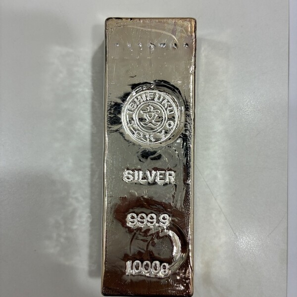 石福金属　シルバーインゴット100g